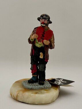 Ron Lee Clowns Emmett Kelly Jr. "My Broken Heart" sculpture signed numbered